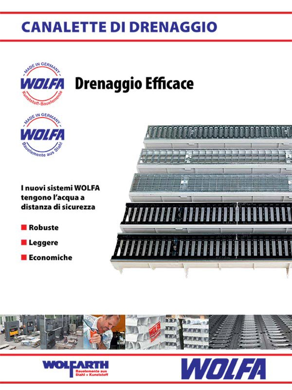 catalogo drenaggio efficace wolfa orveg