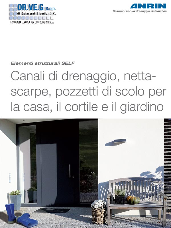 Catalogo canali di drenaggio anrin orveg