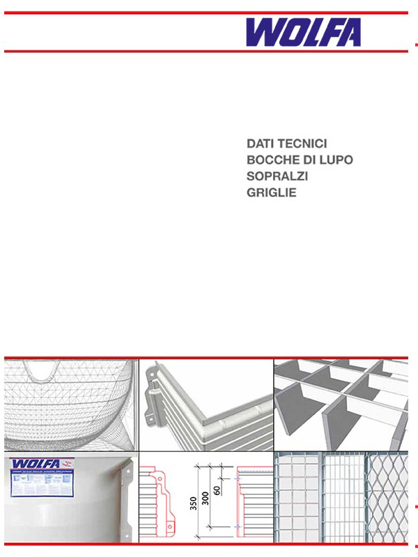 catalogo dati tecnici bocca di lupo sopralzi griglie orveg